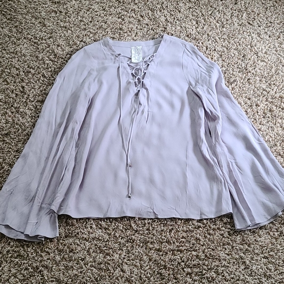 Anthropologie Tops - 4 for $12 Sadie and sage grey blouse NWT